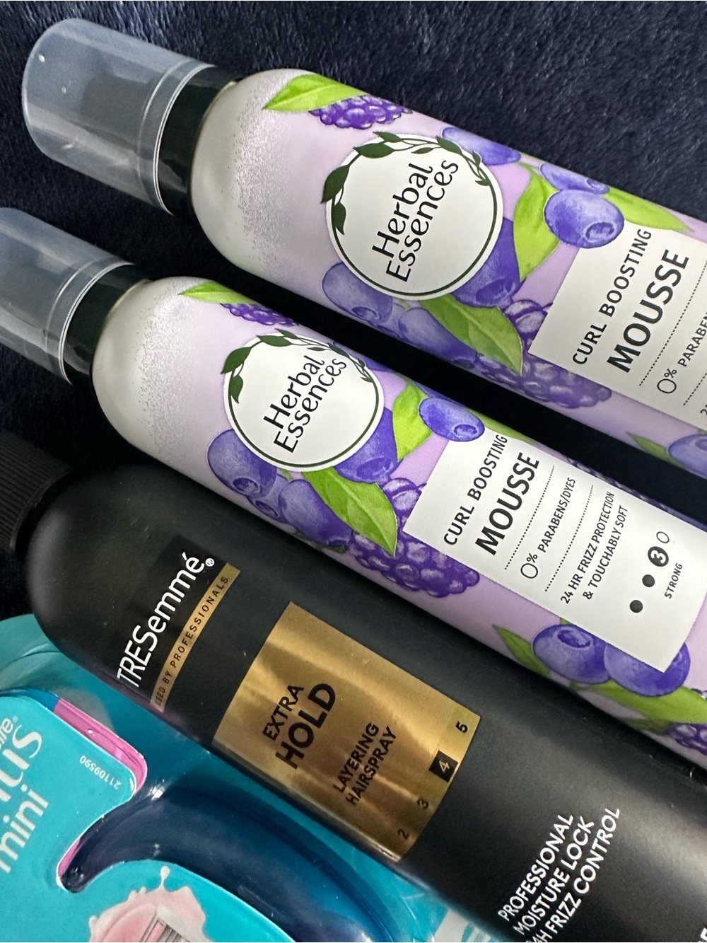 Curl Boosting Mousse - Purple